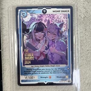 Gamer Supps V-Card TCG Shylily Filian Womp Snack 2024 Promo Card